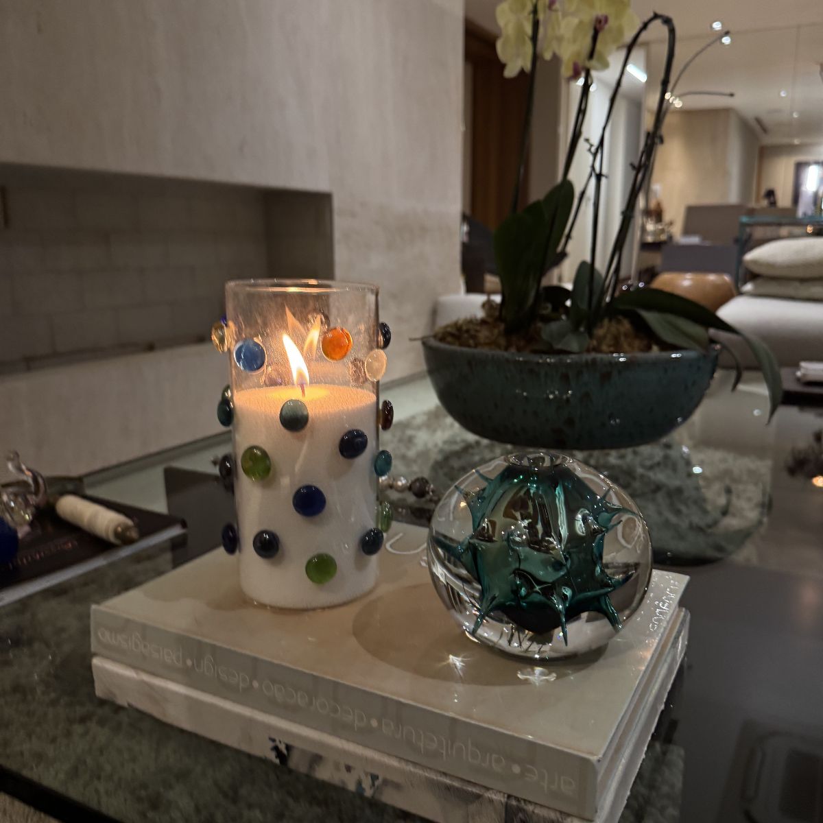 Vela em pó Flame Home — inspiração 8