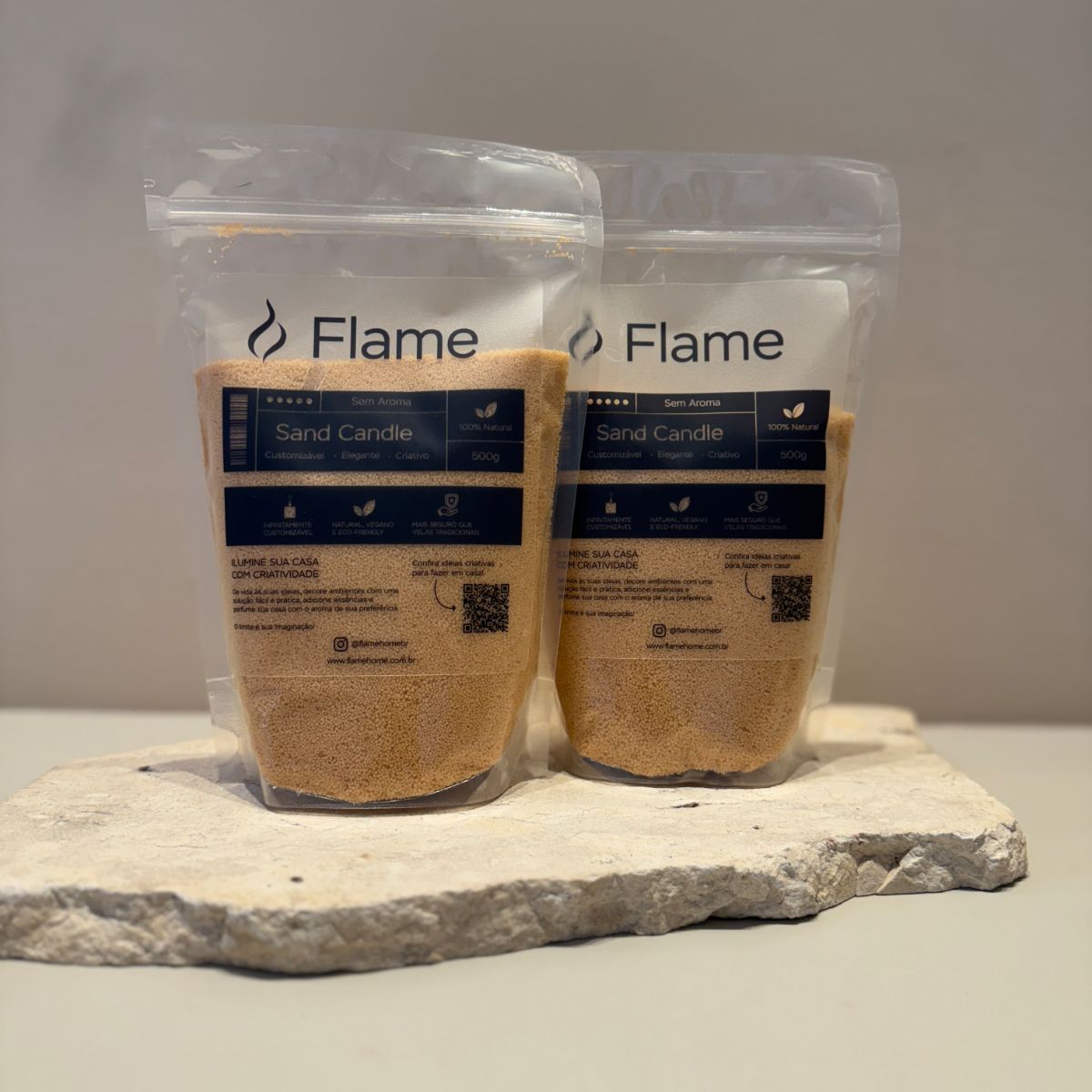 Vela em pó Flame Home — inspiração 13